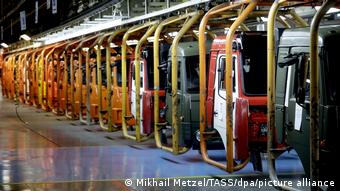 Совместное производство каркасов кабин в СП Даймлер КАМАЗ Рус в Набережных Челнах 