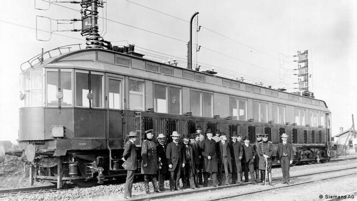 Первый скоростной локомотив Siemens