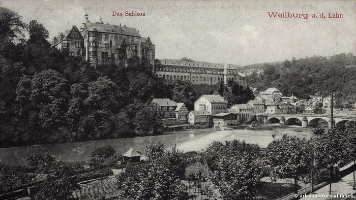 Вайльбург на почтовой открытке начала 1930-х годов