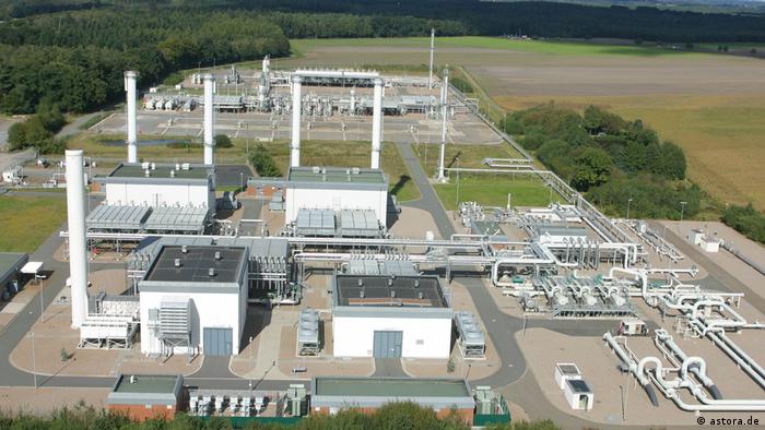 Подземное хранилище газа в немецком Редене принадлежит Газпрому