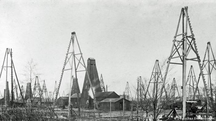 Добыча нефти в Витце в начале 20 века