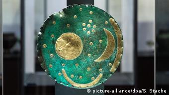 Небесный диск из Небры в берлинском музее