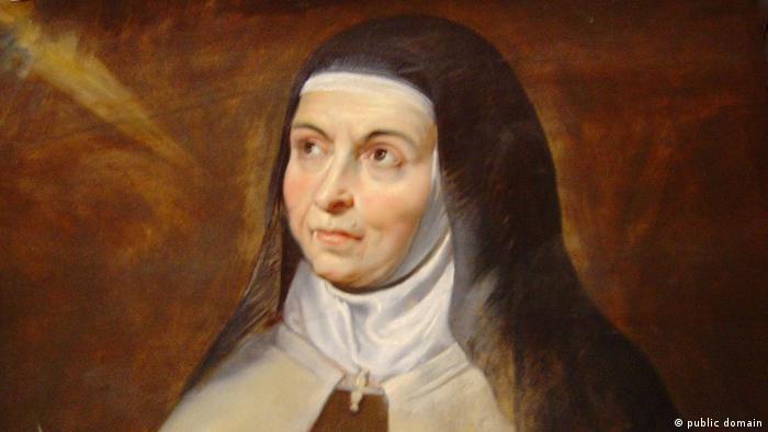 Терезу Авильскую, испанскую монахиню-кармелитку, причисленную к лику святых, Рубенс написал в 1615 году.